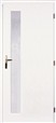 PORTA Dveře vnitřní VERTE BASIC lakované LIFT sklo činčila š. 60cm bílé levé